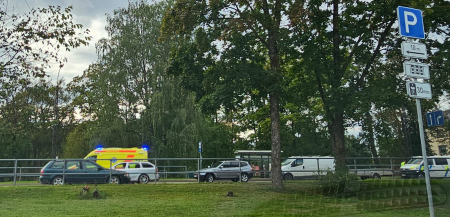 Jēkabpilī, Vienības ielā divu auto sadursmē cietusi pasažiere (FOTO)