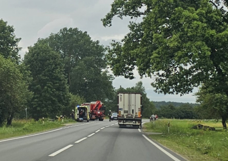 Kūku pagastā satiksmes negadījumā cietis autovadītajs (FOTO)