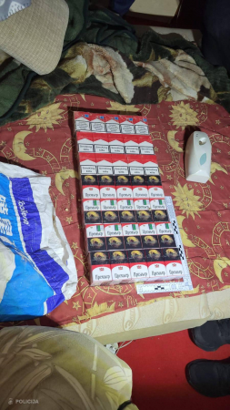 Likumsargi Latgales reģionā, arī Līvānos, izņem narkotikas, nelegālās cigaretes un gāzes pistoli (FOTO)