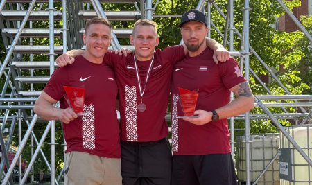 Noskaidrots stiprākais ugunsdzēsējs glābējs Latvijā (FOTO)