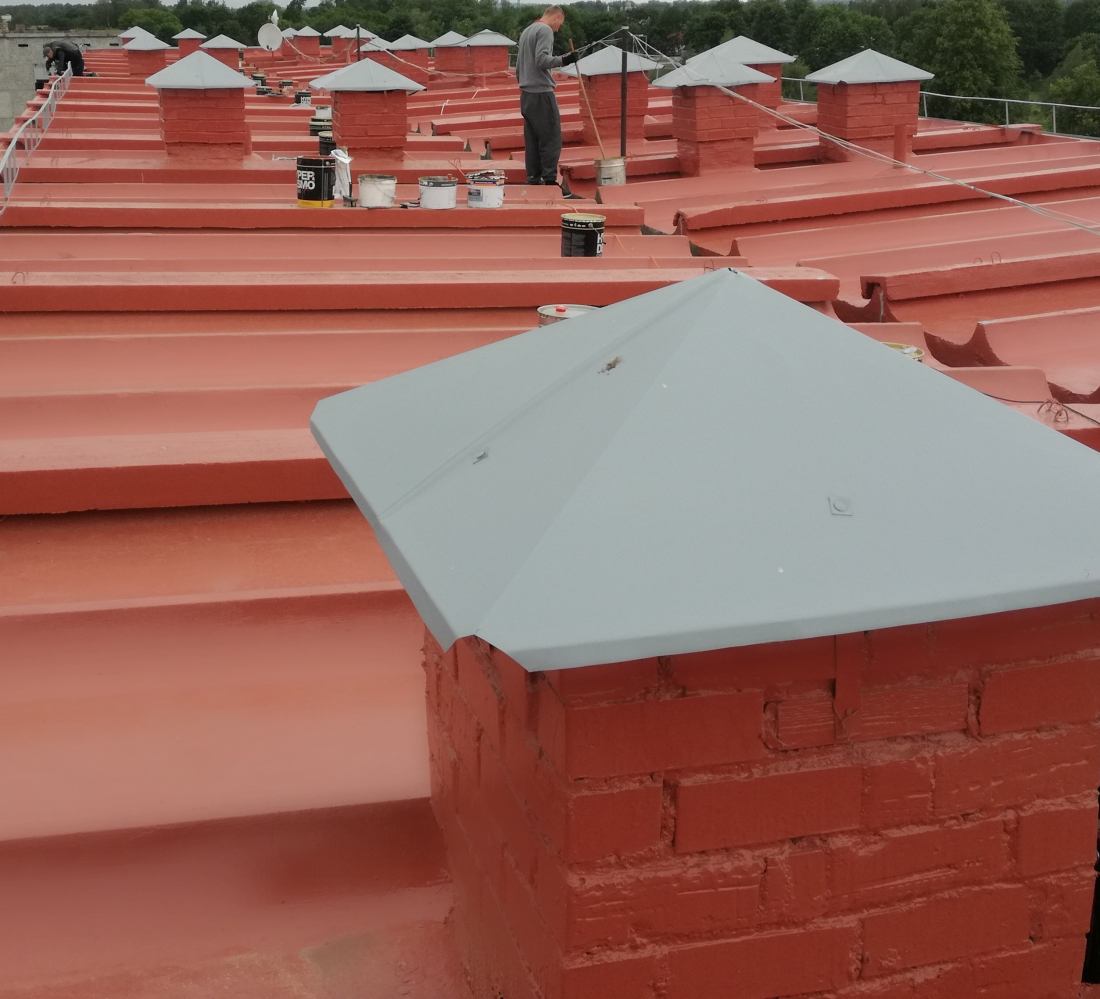SIA "JK Namu pārvalde" jumtu remontdarbus, izmantojot mūsdienīgus materiālus un darba tehniku
