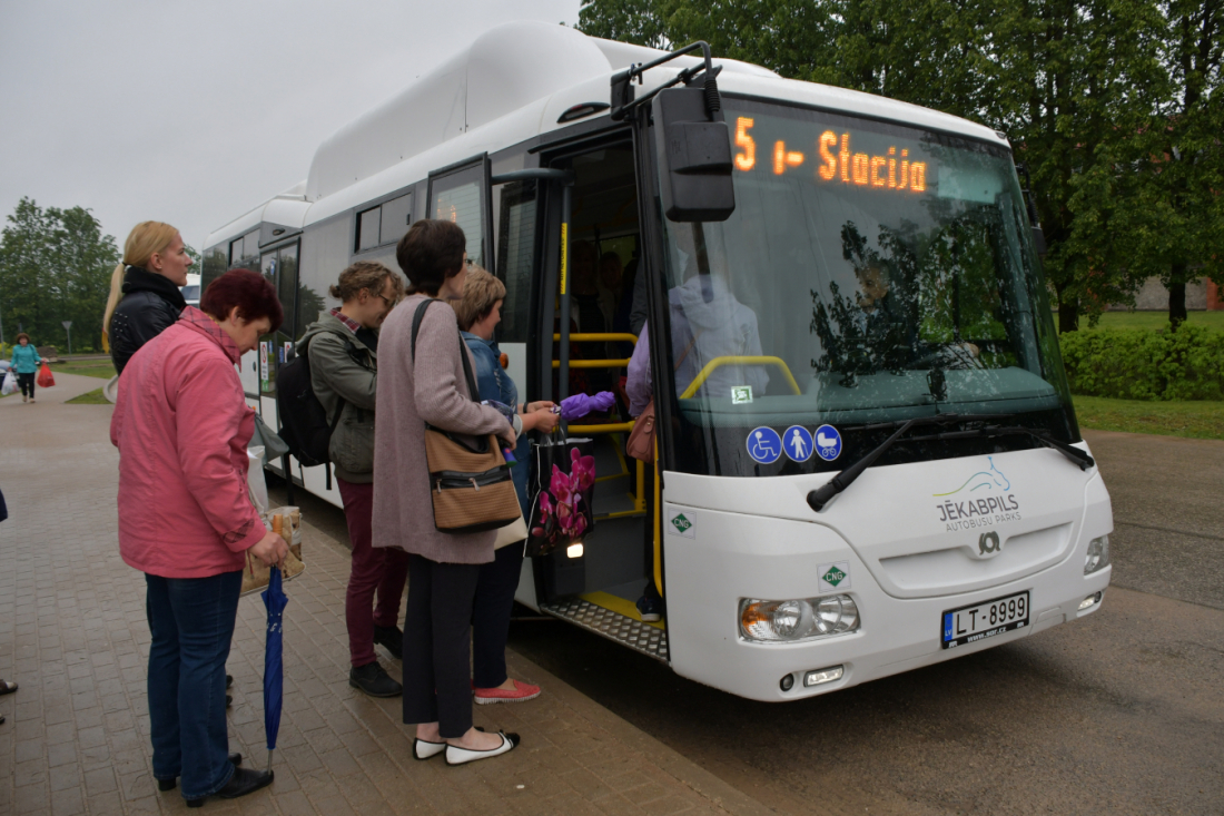 Pilsētas svētku dienā, 6.jūlijā mainīta sabiedriskā transporta kustība Jēkabpilī