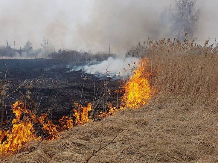 Jēkabpilī sestdien dzēsts kārtējais kūlas ugunsgrēks