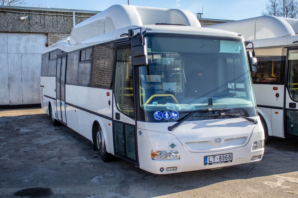 Jēkabpils autobusu parks pieredzi ar saspiestās dabasgāzes transportu vērtē pozitīvi