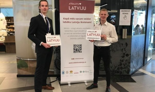 Studenti Jēkabpilī informēs par “Atbalstu Latviju” labdarības projektiem