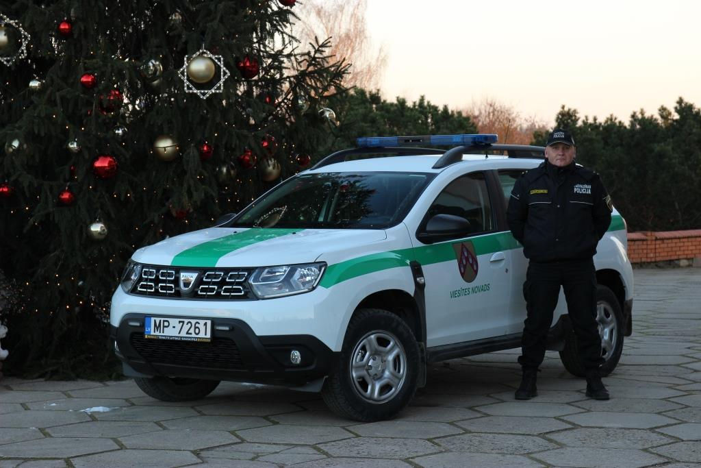 Viesītes novada dome pašvaldības policijas vajadzībām iegādājusies jaunu transportlīdzekli