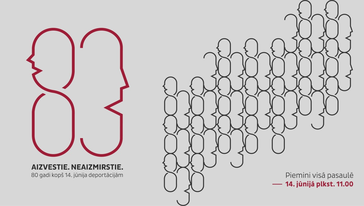 Pieminot Latvijas iedzīvotāju pirmās masu deportācijas 80. gadadienu, vienlaikus visā valstī notiks 1941. gadā izsūtīto iedzīvotāju vārdu lasījumi
