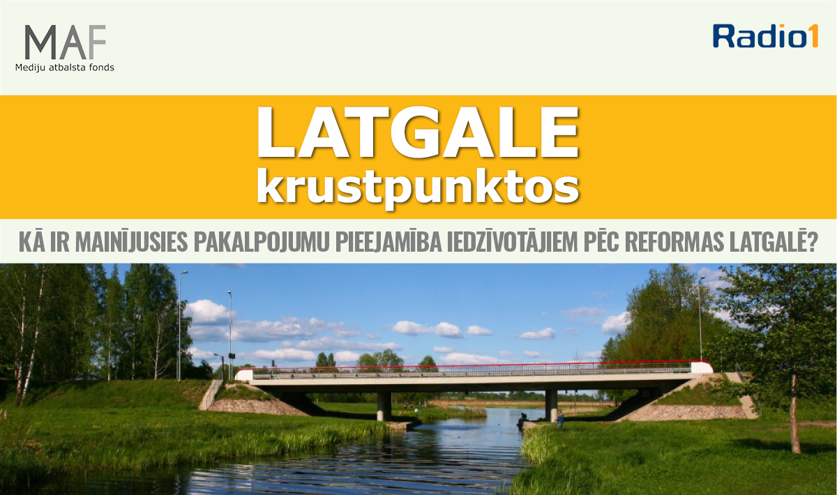 2.raidījumā – ,,Latgale krustpunktos’’ Kā ir mainījusies pakalpojumu pieejamība iedzīvotājiem pēc administratīvi teritoriālās reformas
