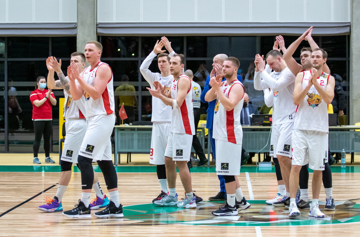 Jēkabpiliešiem lieliska spēle un uzvara pār „BJBS Rīga-A. Kraukļa VEF” basketbolistiem