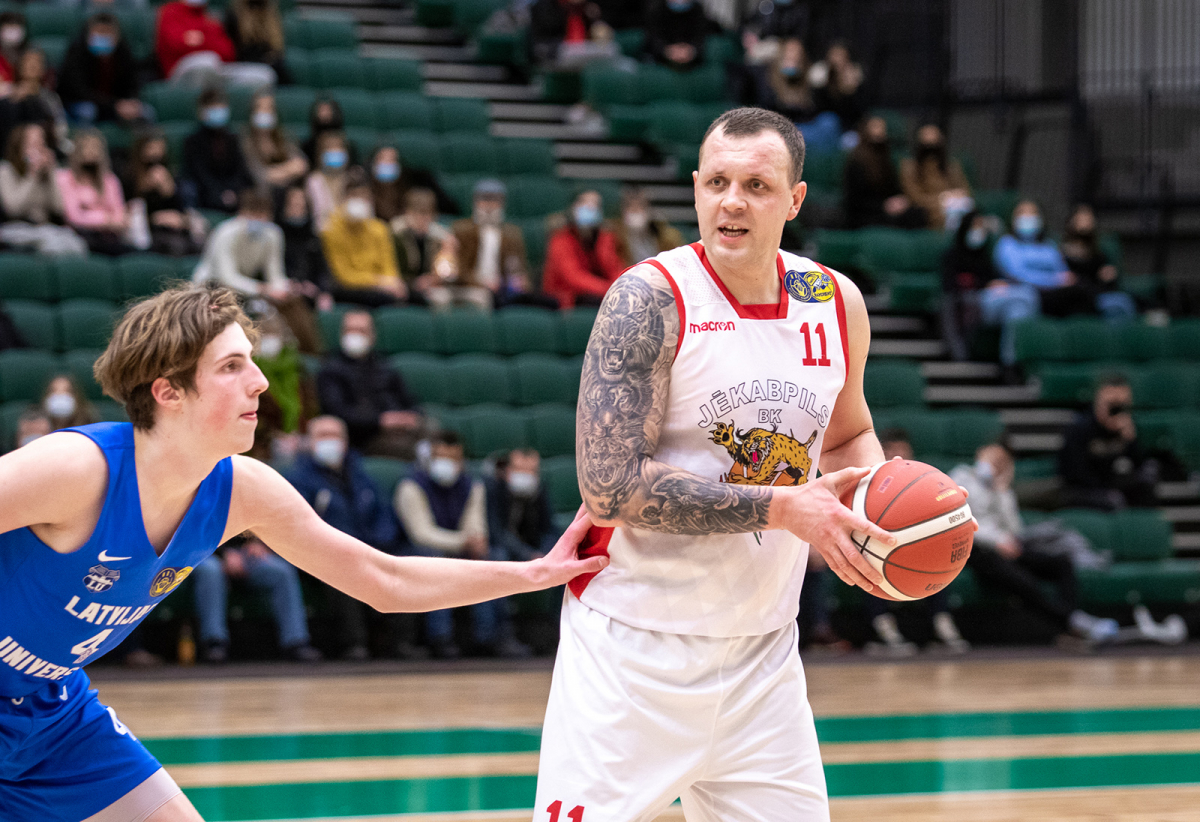 Aleksejevs – februāra MVP, martā BK “Jēkabpils” aizvadīs trīs mājas spēles