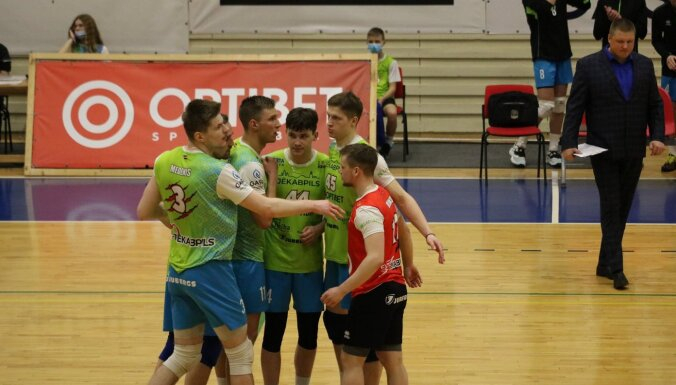 Jēkabpils 'Lūši' uzvar Latvijas čempionāta finālsērijas pirmajā spēlē