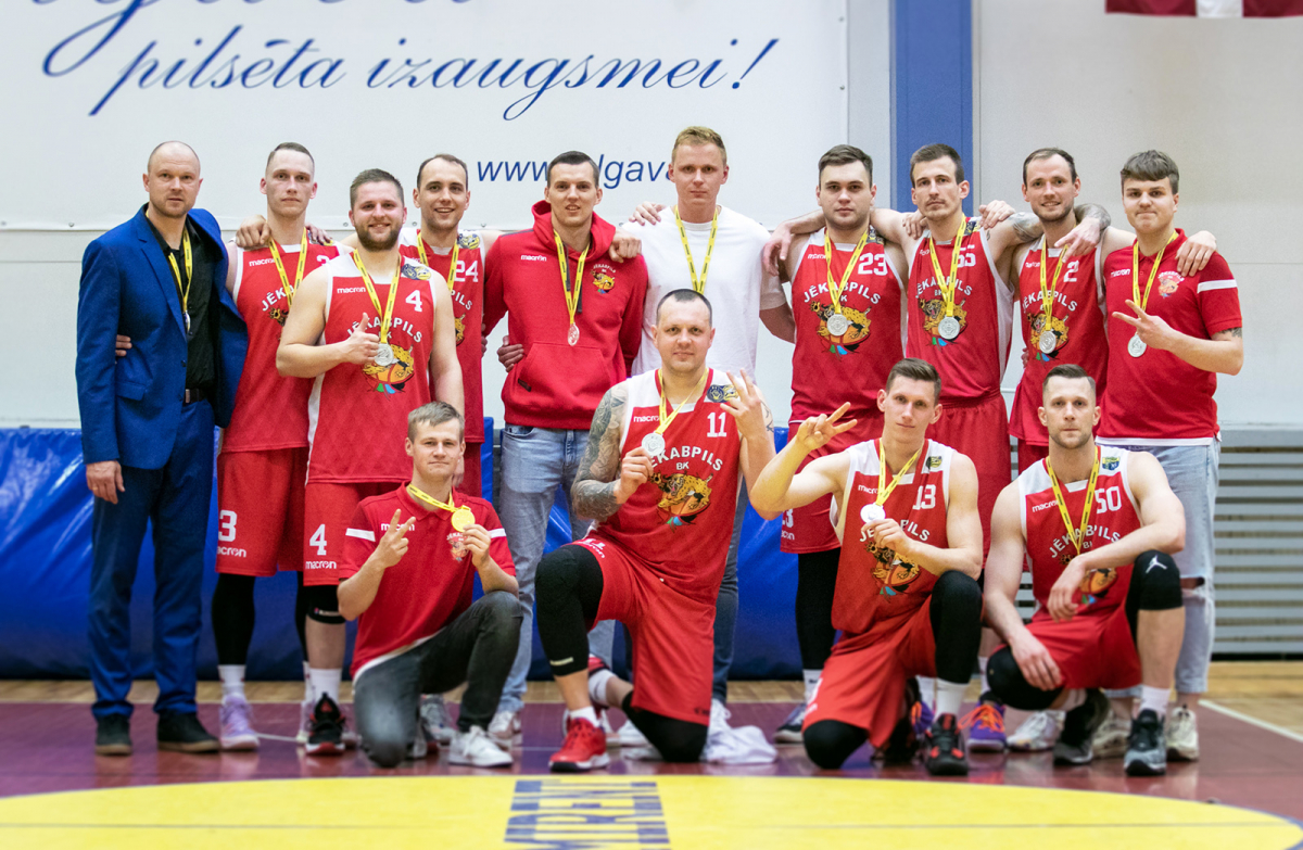 BK “Jēkabpils” kļūst par “Ramirent” NBL vicečempioniem