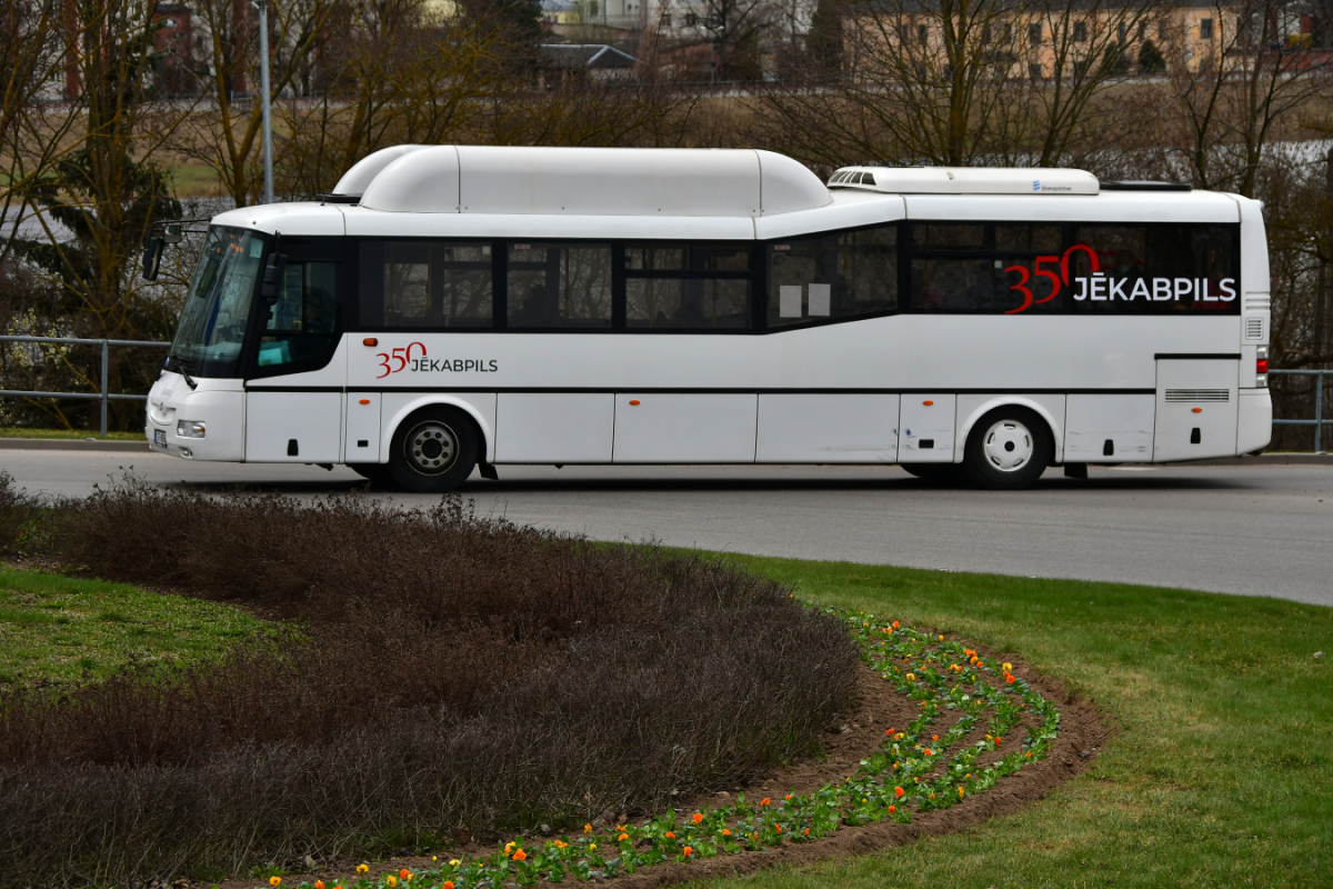 Jēkabpils pilsētas svētku laikā 5. un 8. autobuss kursēs pa mainītu maršrutu, bez maksas braukt varēs 9.maršruta autobusā 