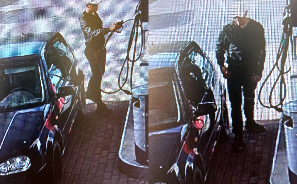 Valsts policija par degvielas zādzību meklē attēlā redzamo vīrieti