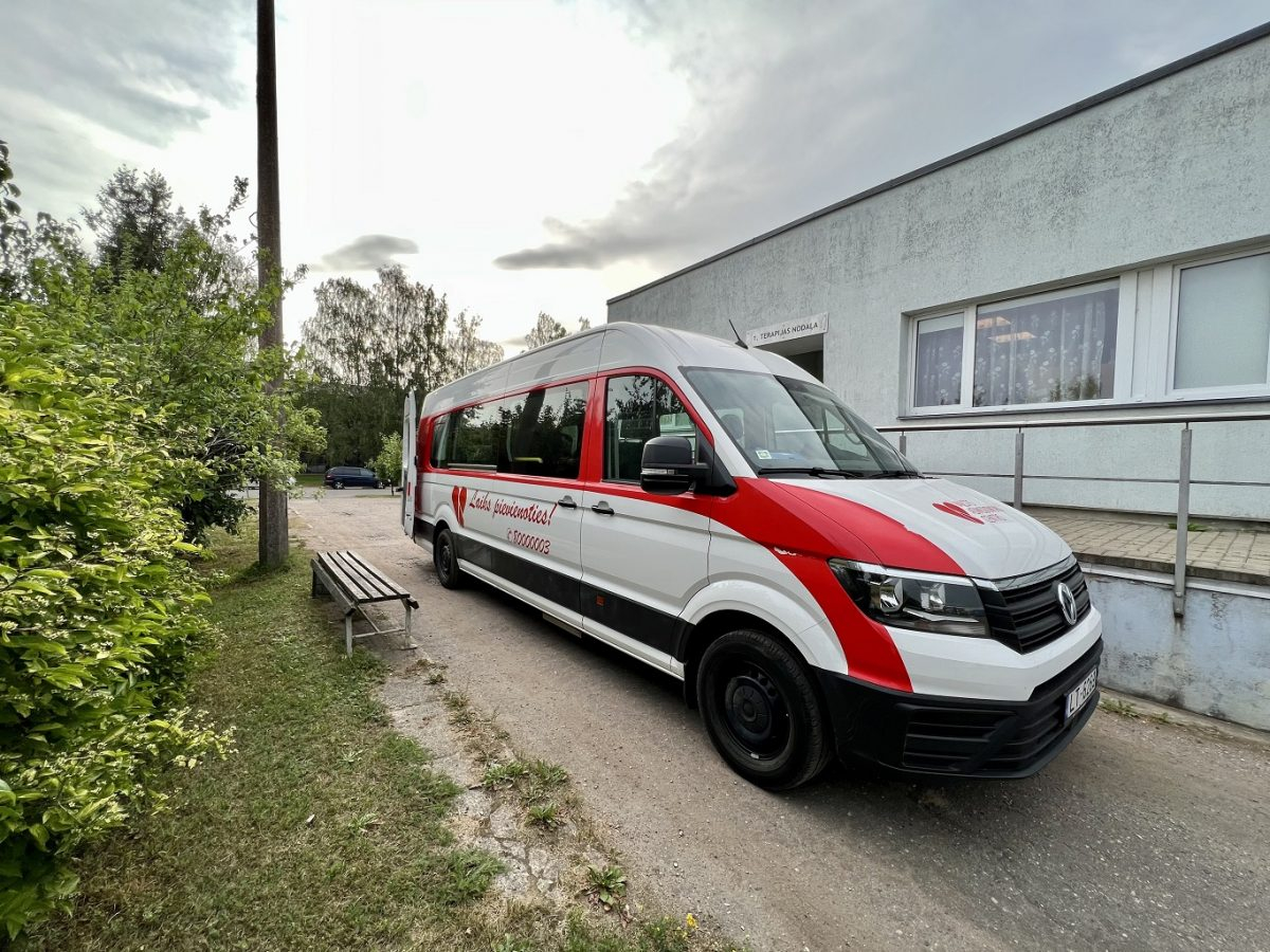 Šodien un 19.septembrī - Jēkabpils reģionālajā slimnīcā - donoru diena
