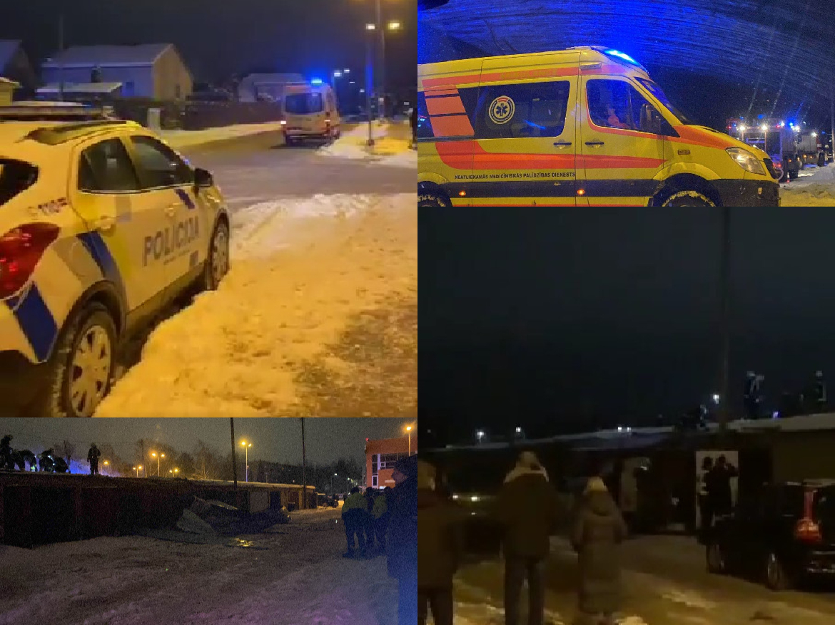 Jēkabpilī, Nameja ielā svētdienas vakarā dzēsta degoša garāža