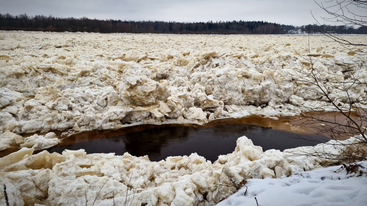 Daugavā pie Pļaviņām situācija saglabājas nemainīgi saspringta, šobrīd plūdu draudu nav