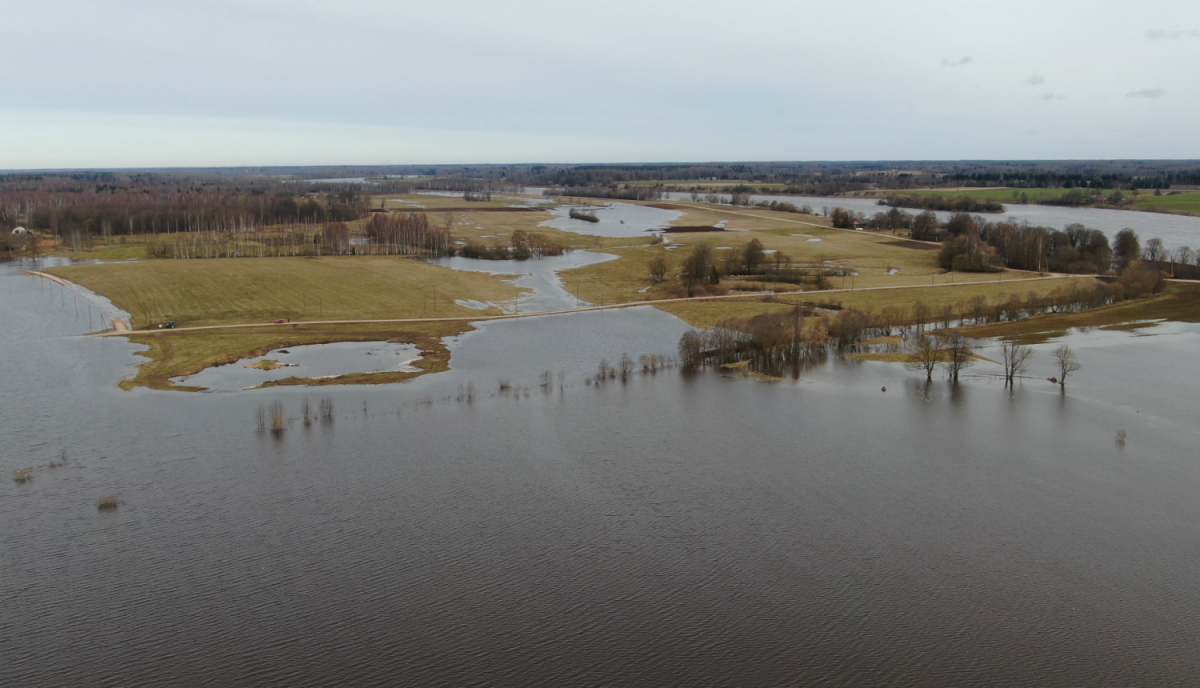 Aktuālā situācija par plūdiem Dunavas pagastā