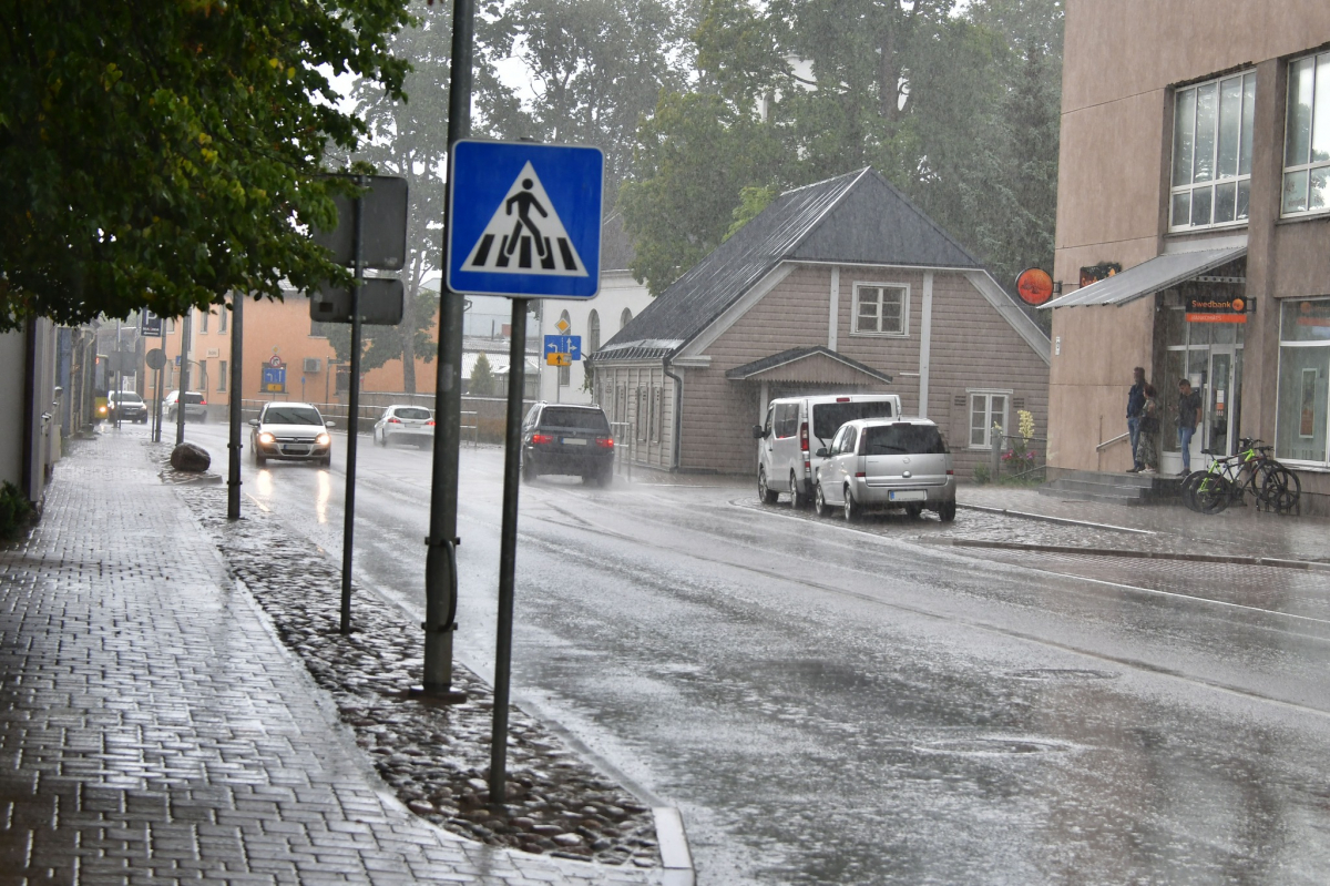 Tuvākajā nedēļā gaidāms lielāks nokrišņu daudzums