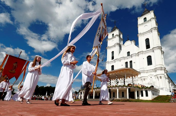 Aglonā sākas Vissvētākās Jaunavas Marijas debesīs uzņemšanas svētki