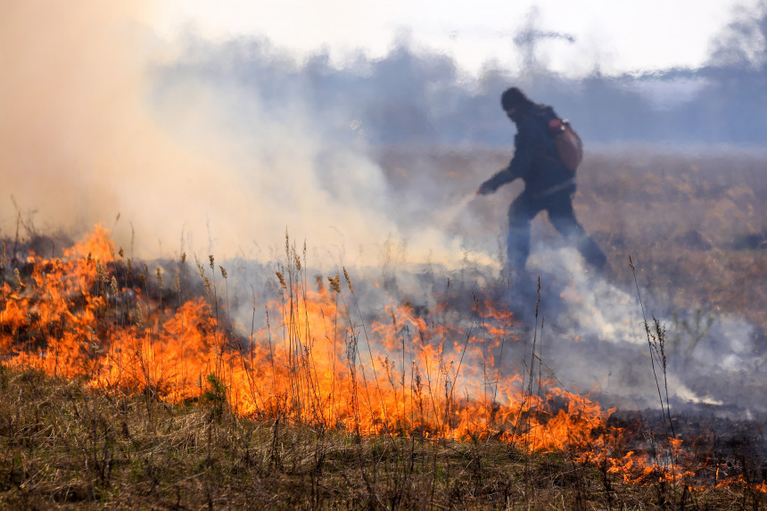Zemgalē dzēsti pieci kūlas ugunsgrēki, četri no tiem Jēkabpils novadā