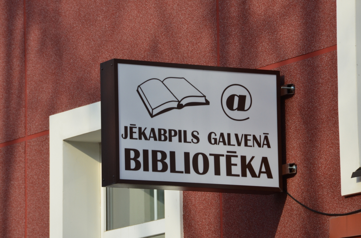 Jēkabpils novada Galvenā bibliotēka būs slēgta no 25.-27.martam