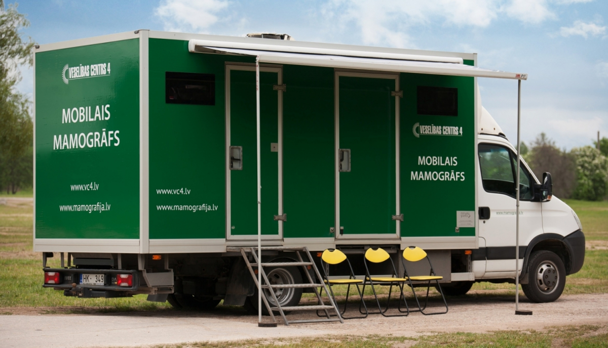 14. un 15.oktobrī Jēkabpilī būs Mobilais mamogrāfs