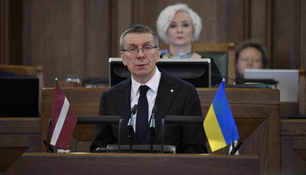 Rinkēvičs uzrunā Saeimā aicina saglabāt vēsu prātu patlaban valdošajā troksnī