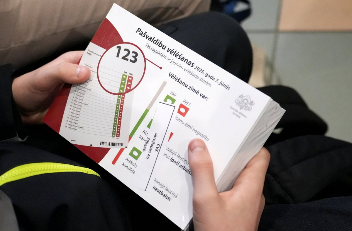 Sākas iepriekšējā balsošana pašvaldību vēlēšanās