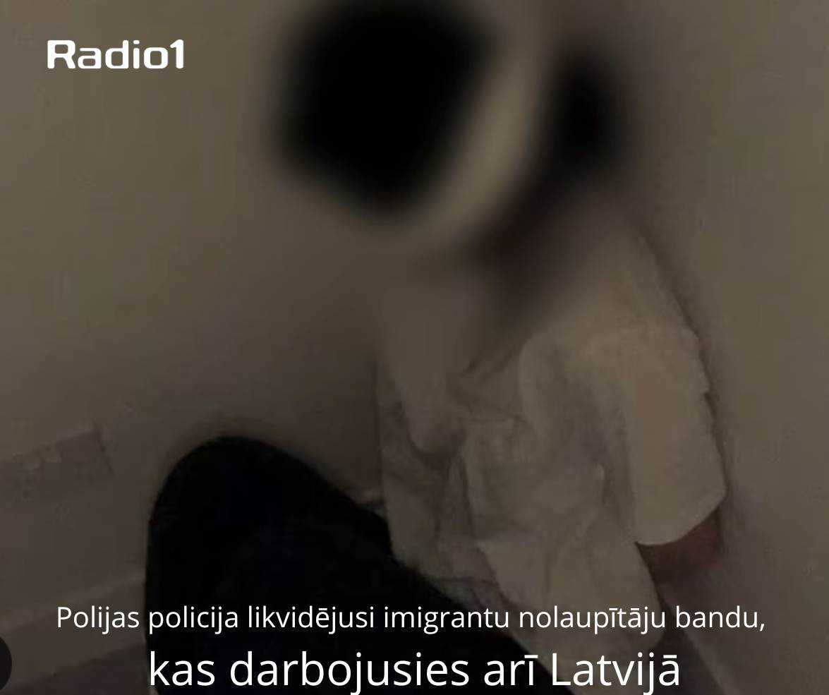 Polijas policija likvidējusi imigrantu nolaupītāju bandu, kas darbojusies arī Latvijā