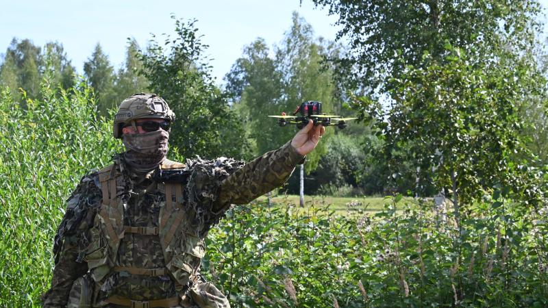 Sēlijā notiek starptautiskas militārās pretdronu aizsardzības mācības