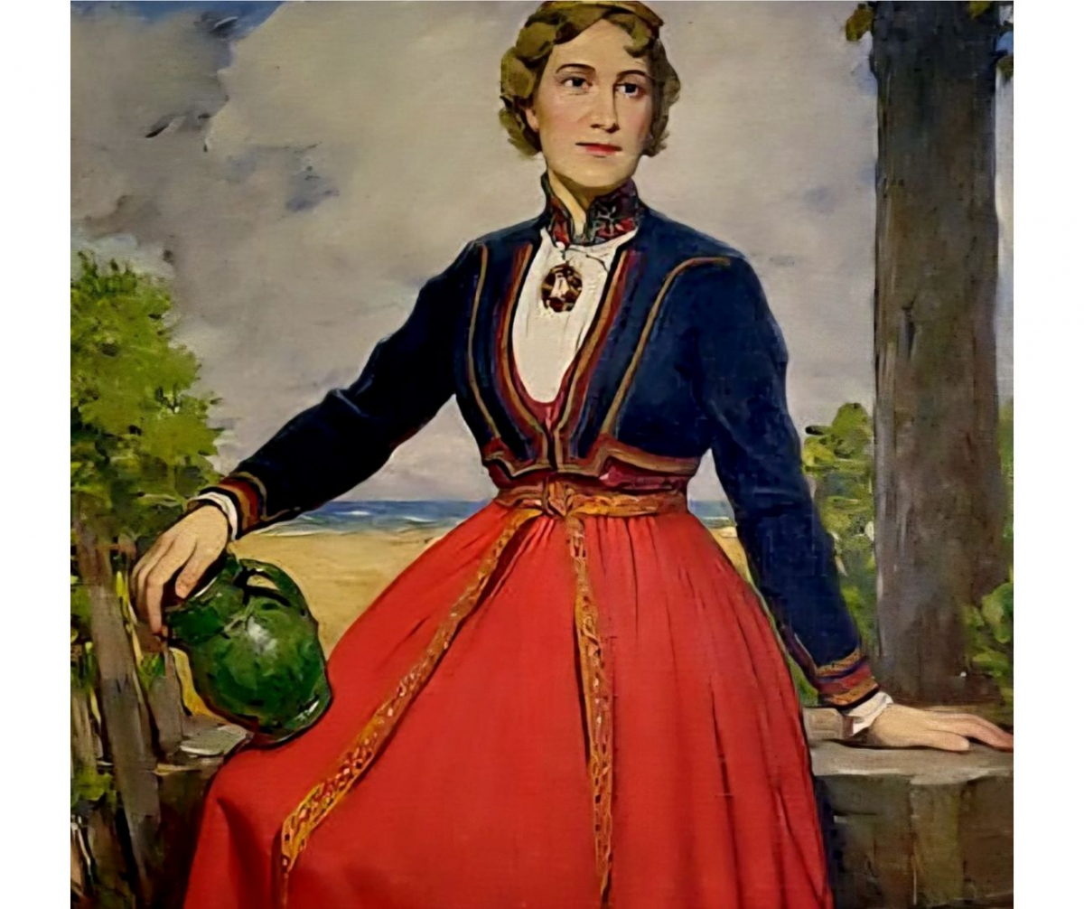 "Purvīša muzejs" iepazīstinās ar Vācijā atrasto mākslinieka Tillberga gleznu "Latviešu meitene"