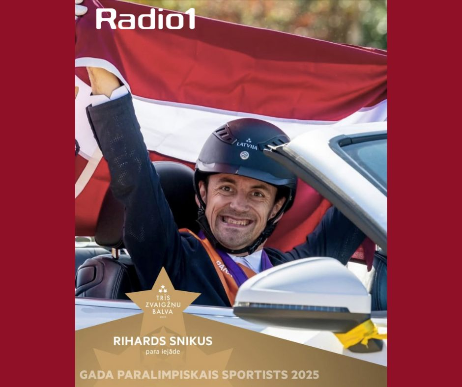 Par gada labāko paralimpisko sportistu vīriešu konkurencē atzīts Rihards Snikus