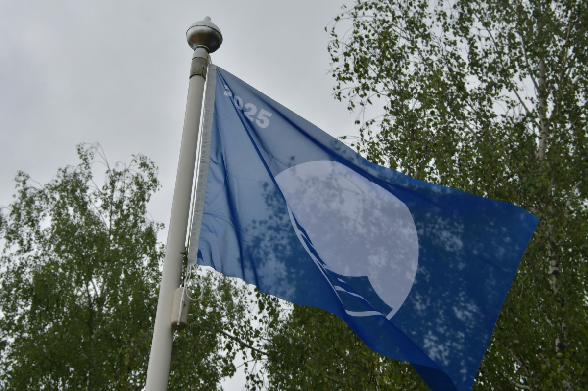 Zilo karogu Radžu ūdenskrātuvē šogad pacels 17.reizi