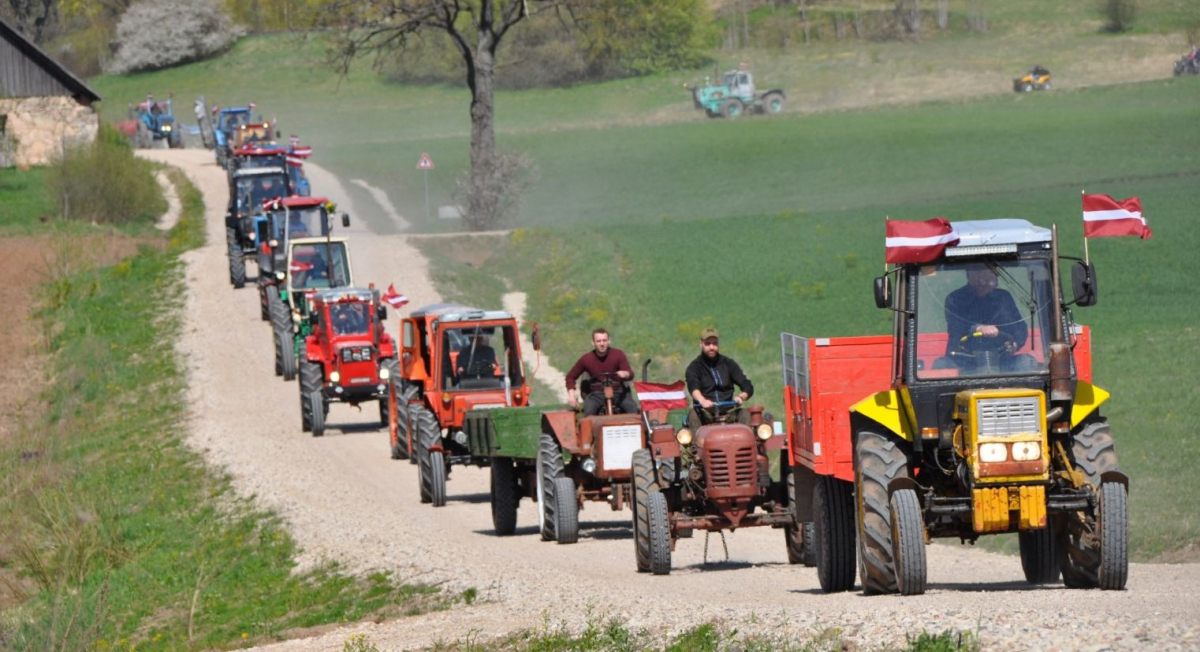 Sestdien, 2.maijā Sēlpilī norisināsies tradicionālā traktoru parāde