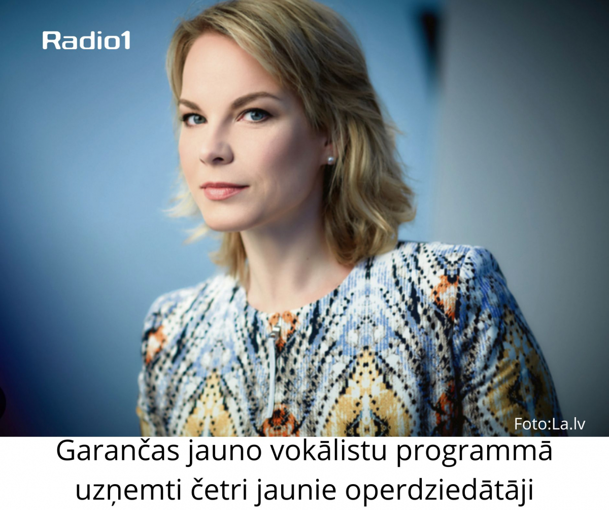 Garančas jauno vokālistu programmā uzņemti četri jaunie operdziedātāji