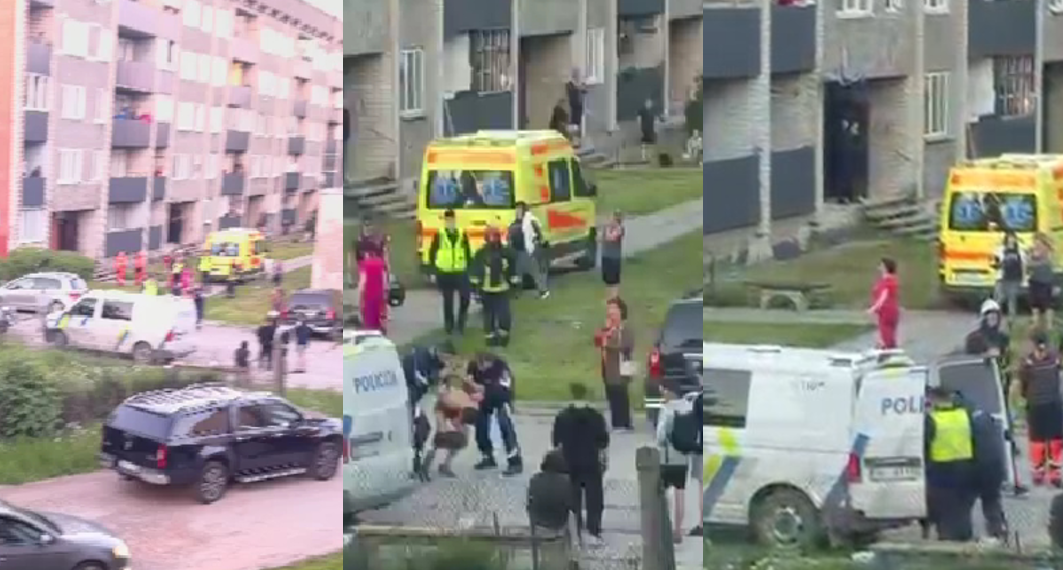 Valsts policija Jēkabpilī palīdz vīrieti nogādāt medicīnas iestādē