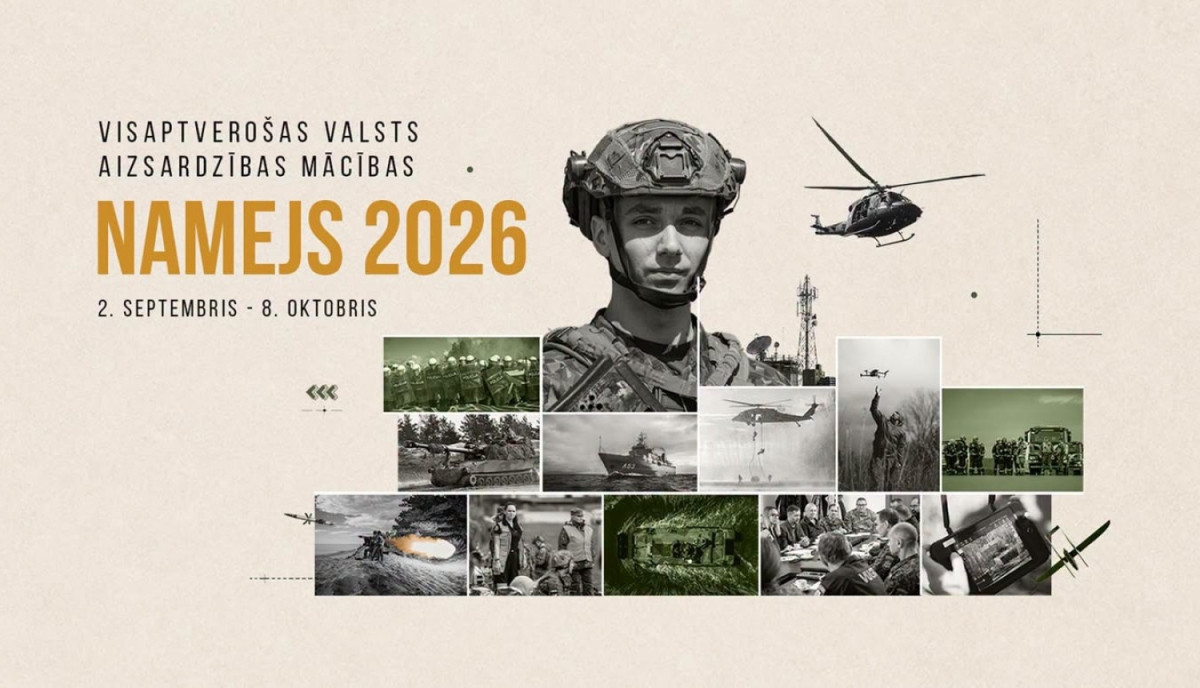 Jēkabpils novada teritorijā notiek valsts aizsardzības mācības “Namejs 2026”