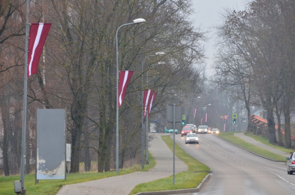 Jēkabpilī svin Latvijas Republikas 97 gadu jubileju