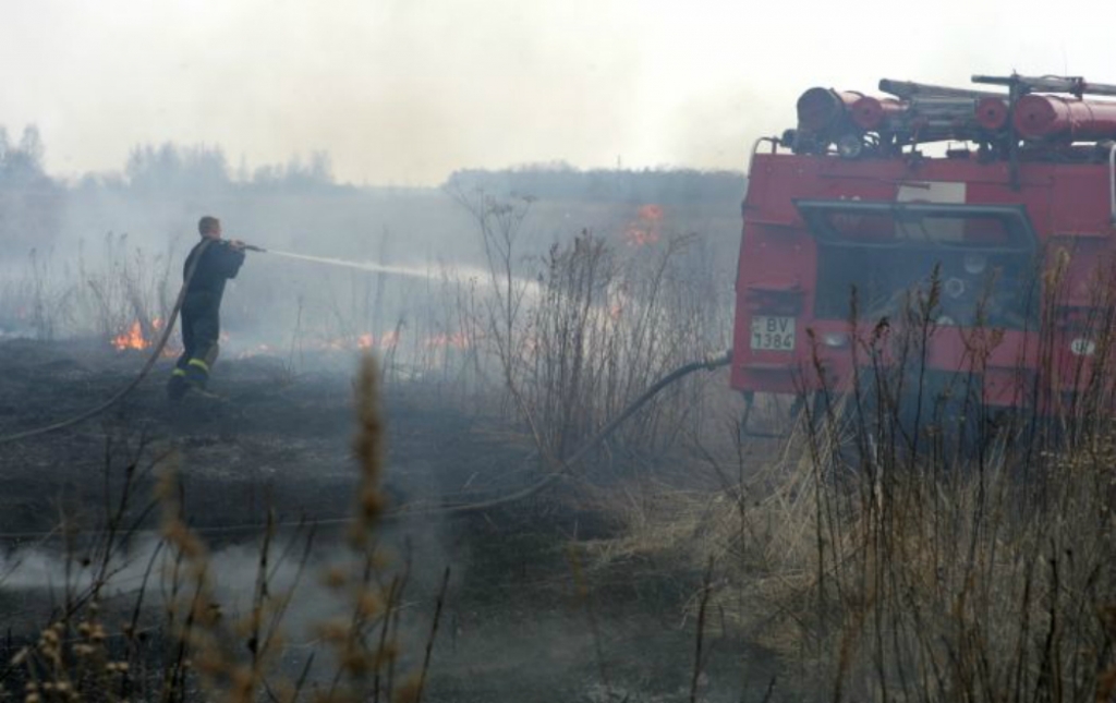 Jēkabpilī un Līvānos kūla degusi astoņu hektāru platībā, Krustpils novadā - septiņu