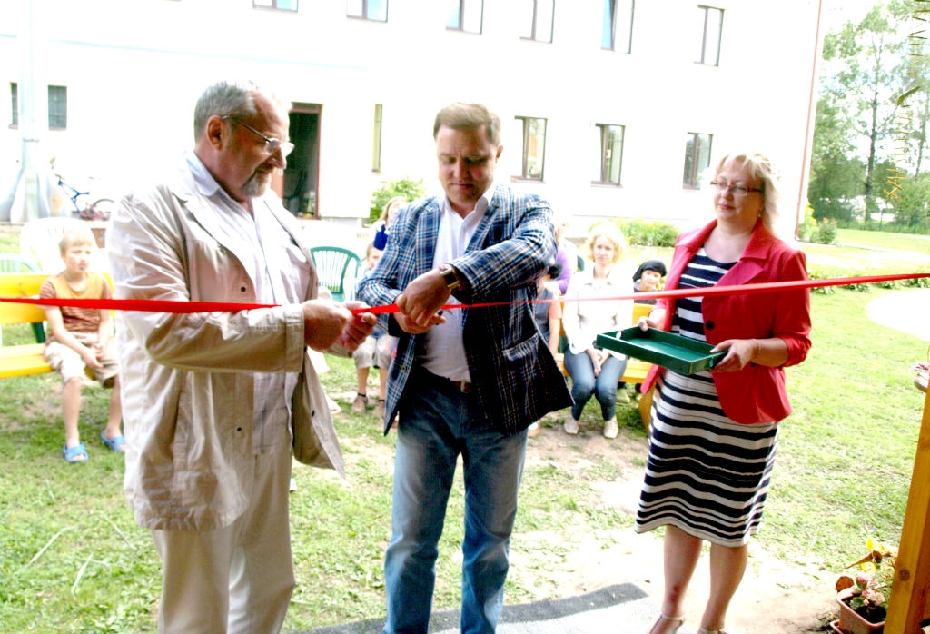 Ģimenes atbalsta centrā šodien atklāj Zaļo klasi (FOTO)