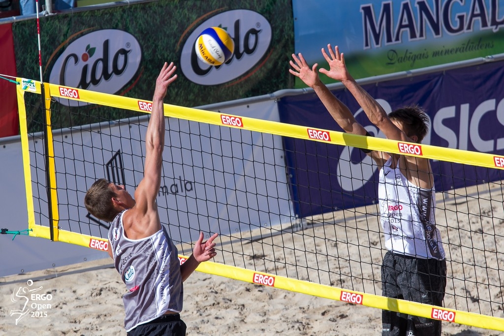Jēkabpilī risināsies ERGO OPEN Latvijas pludmales volejbola čempionāta 2. posms vīriešu duetiem