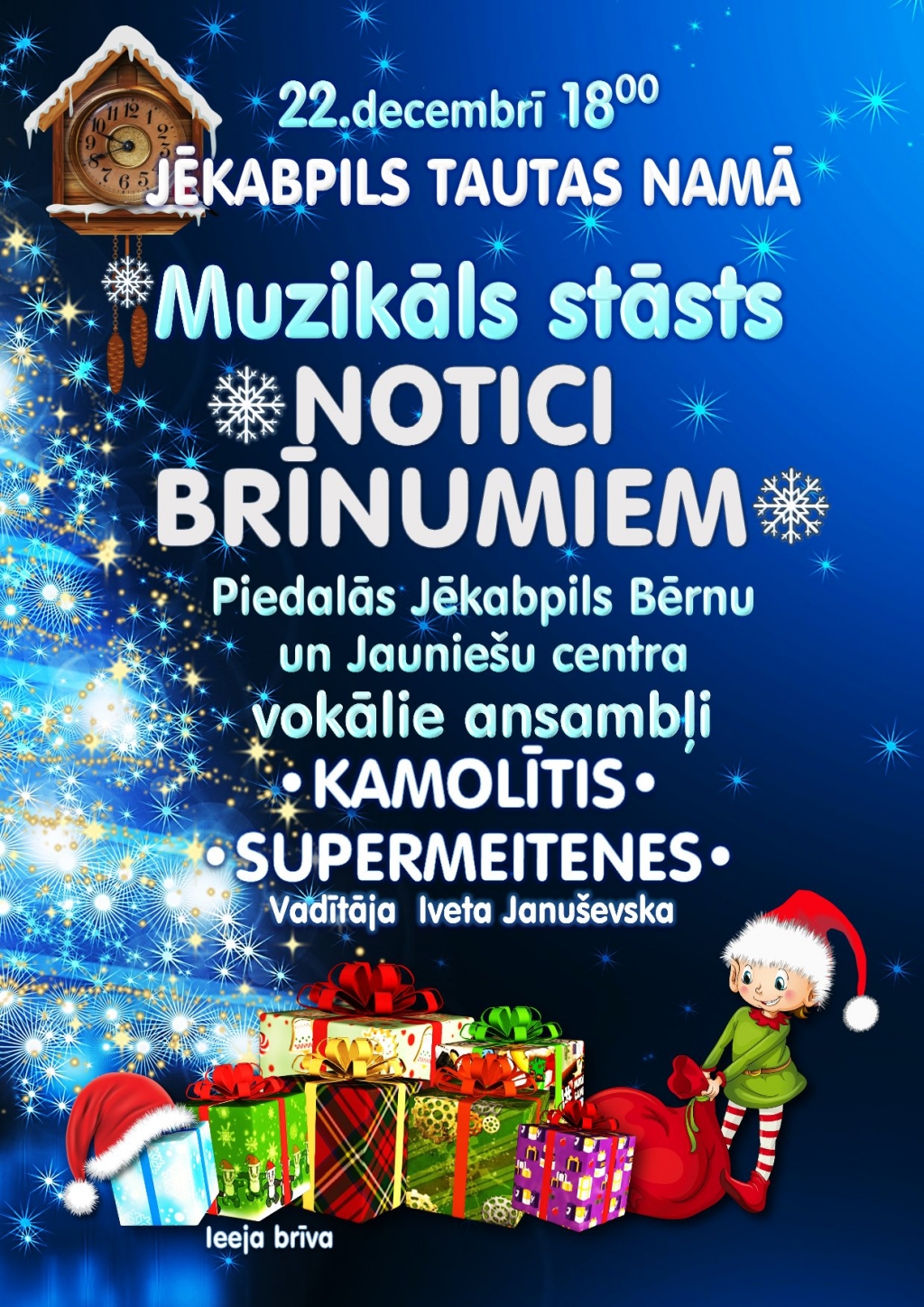 “Notici brīnumiem”