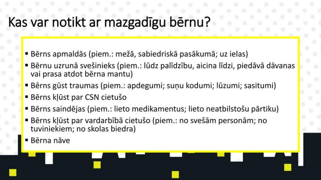 Bērnu drošība: kā rīkoties, ja saproti, ka bērns ir nonācis ķibelē?