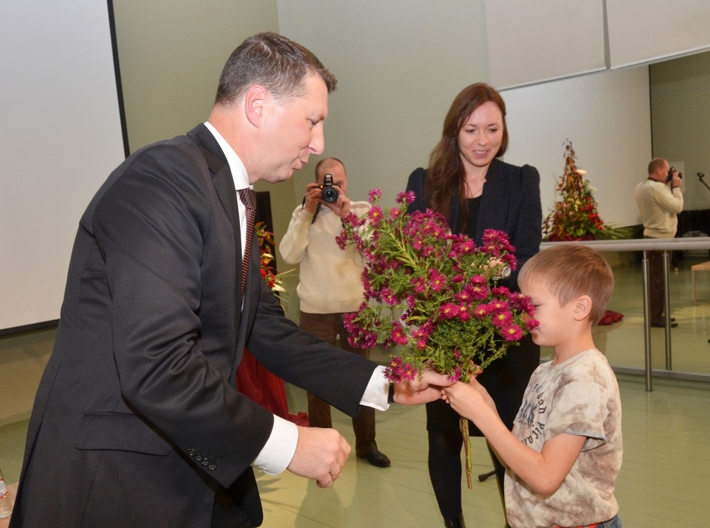 Fotoreportāža: Valsts prezidents Raimonds Vējonis tiekas ar jēkabpiliešiem