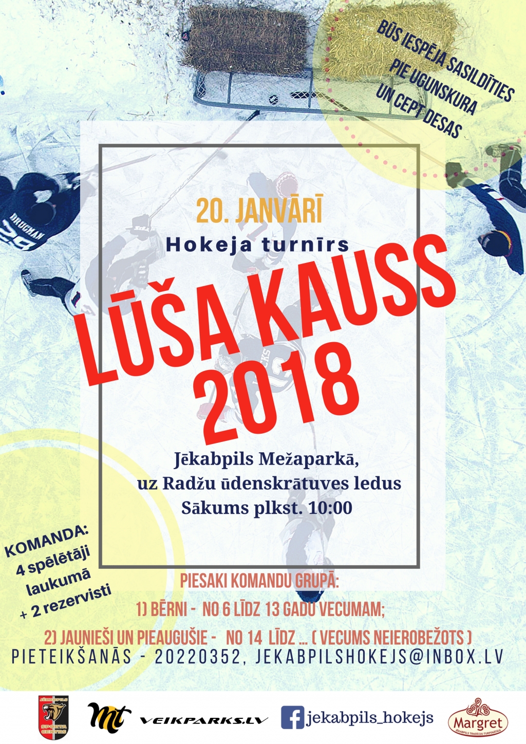 Jēkabpils hokeja turnīrs "Lūša Kauss 2018"