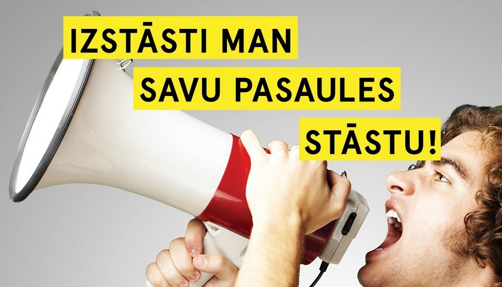 Vēl var pieteikties konkursam „Izstāsti man savu pasaules stāstu”