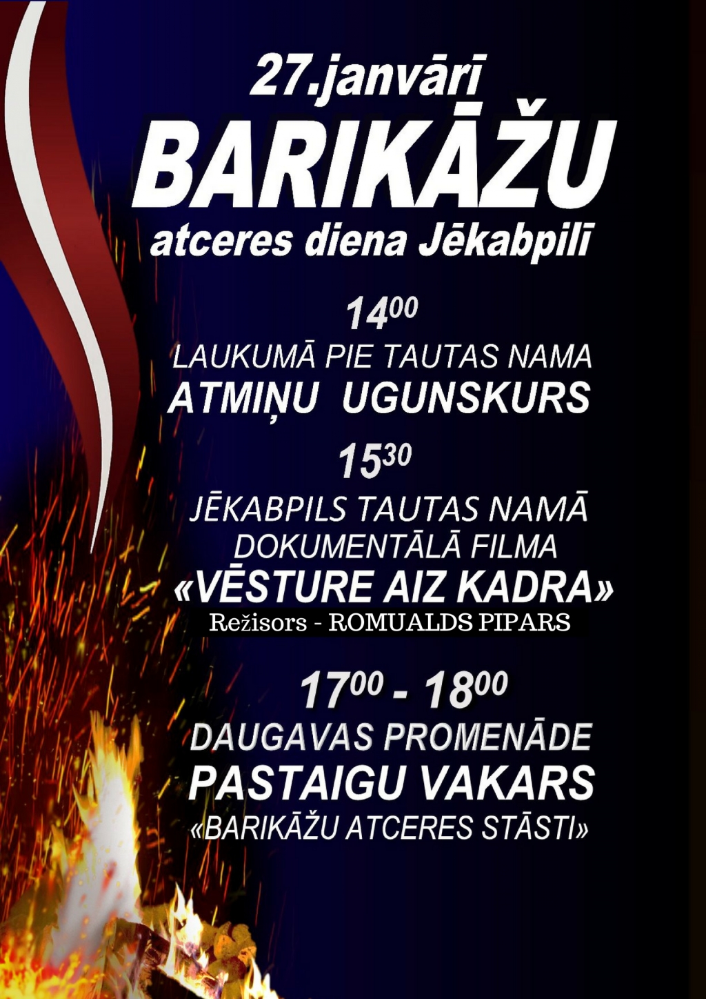 Barikāžu dienu atceres sarīkojums