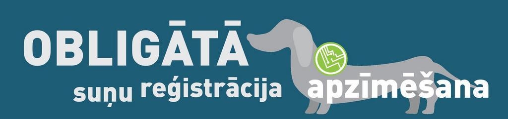 Obligātā suņu reģistrācija (Infografika)