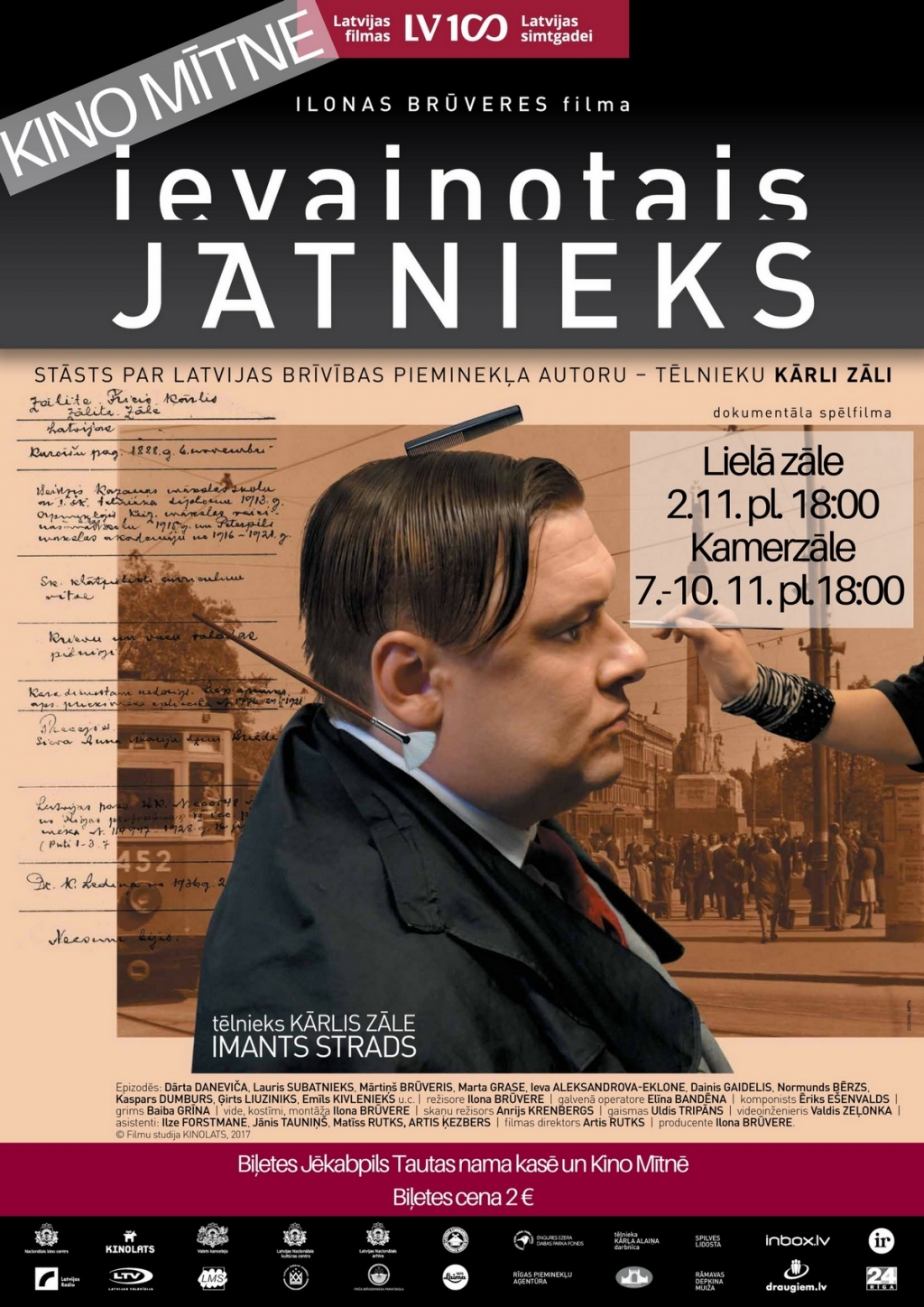 Kino Mītnē otrā Latvijas simtgadei veltītā filma “Ievainotais jātnieks”